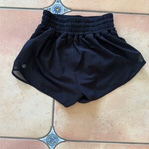 lululemon athletica Women's Black Athletic Shorts